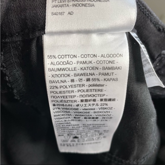 LEVI’S Mile High Super Skinny Distressed Jeans size 27 - Picture 5 of 12